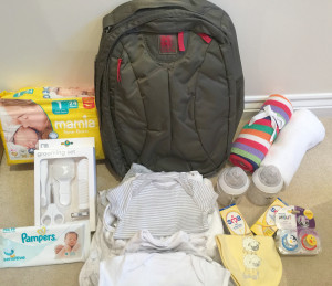 Baby hospital bag contents