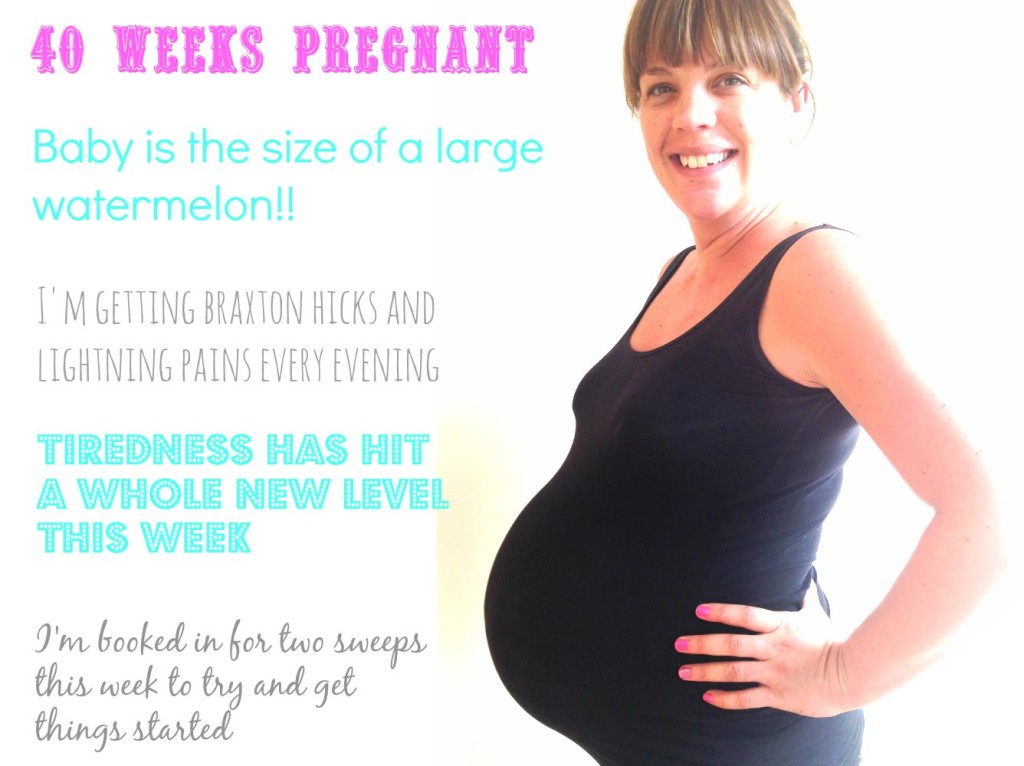 40 weeks pregnant: Bumpdate
