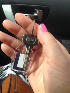 New house keys