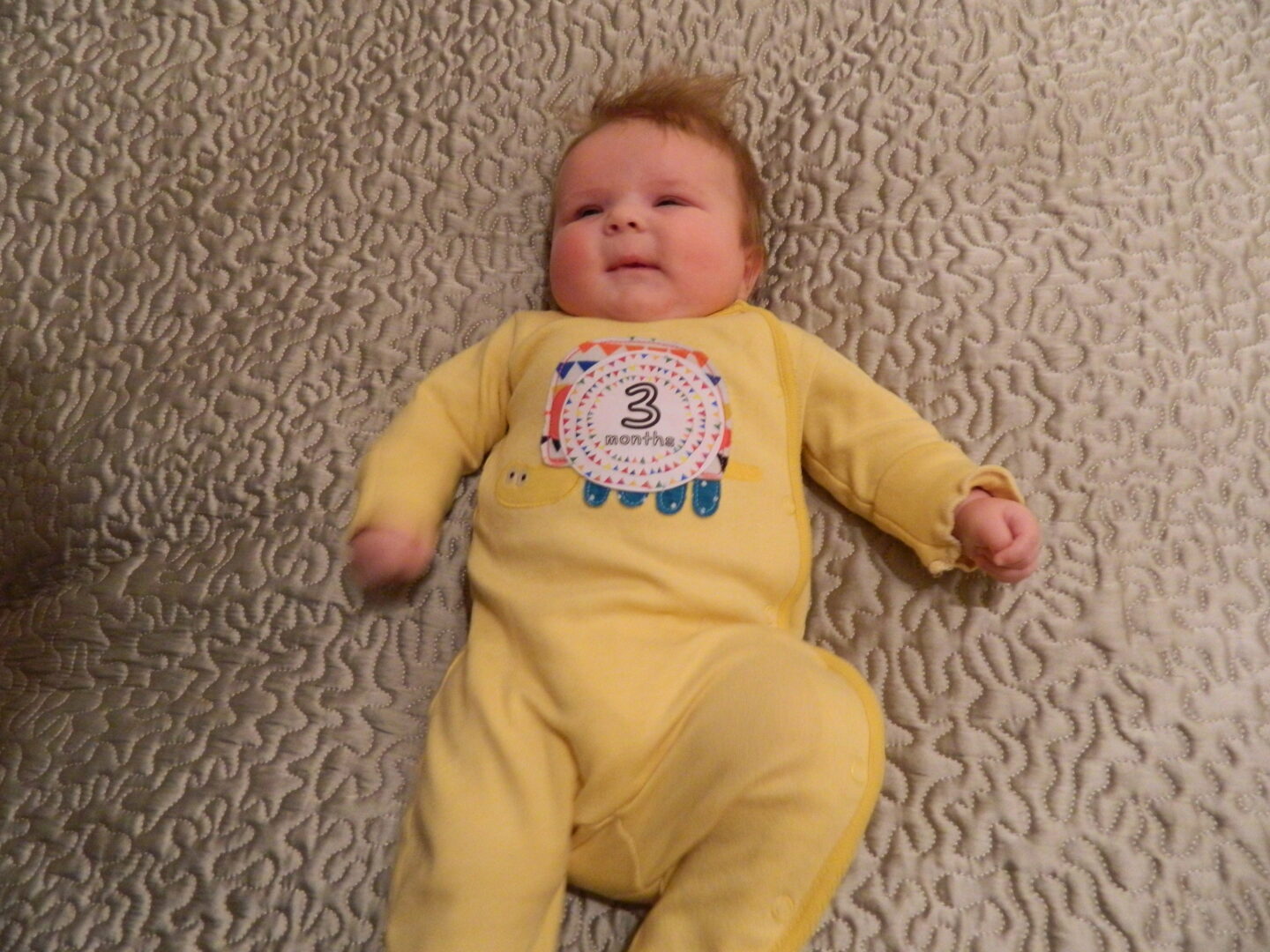 Dear Lottie Bella: Three months old