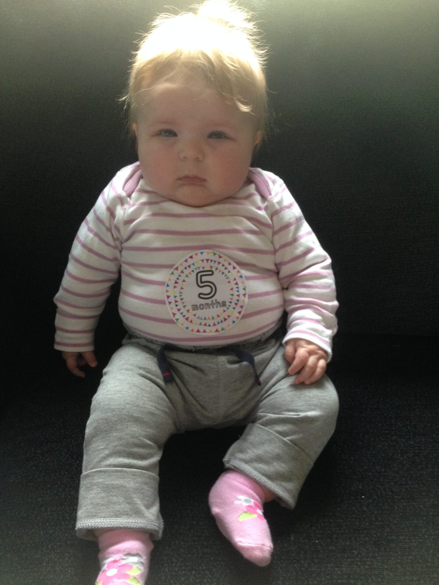 Dear Lottie Bella: Five months old